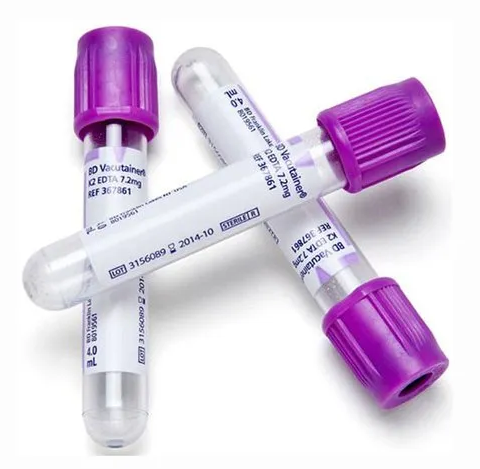 Edta Vacuum Blood Collection Test Tubes