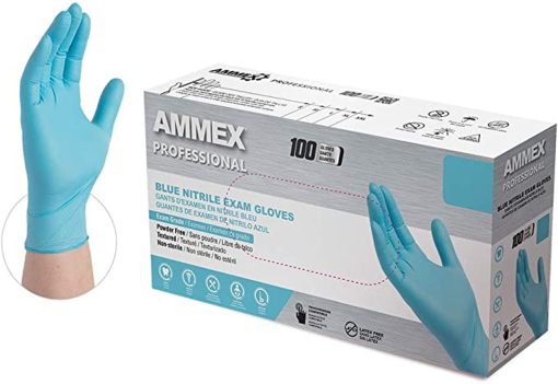 Nitrile Examination Gloves Polymer Coated (Powdered)